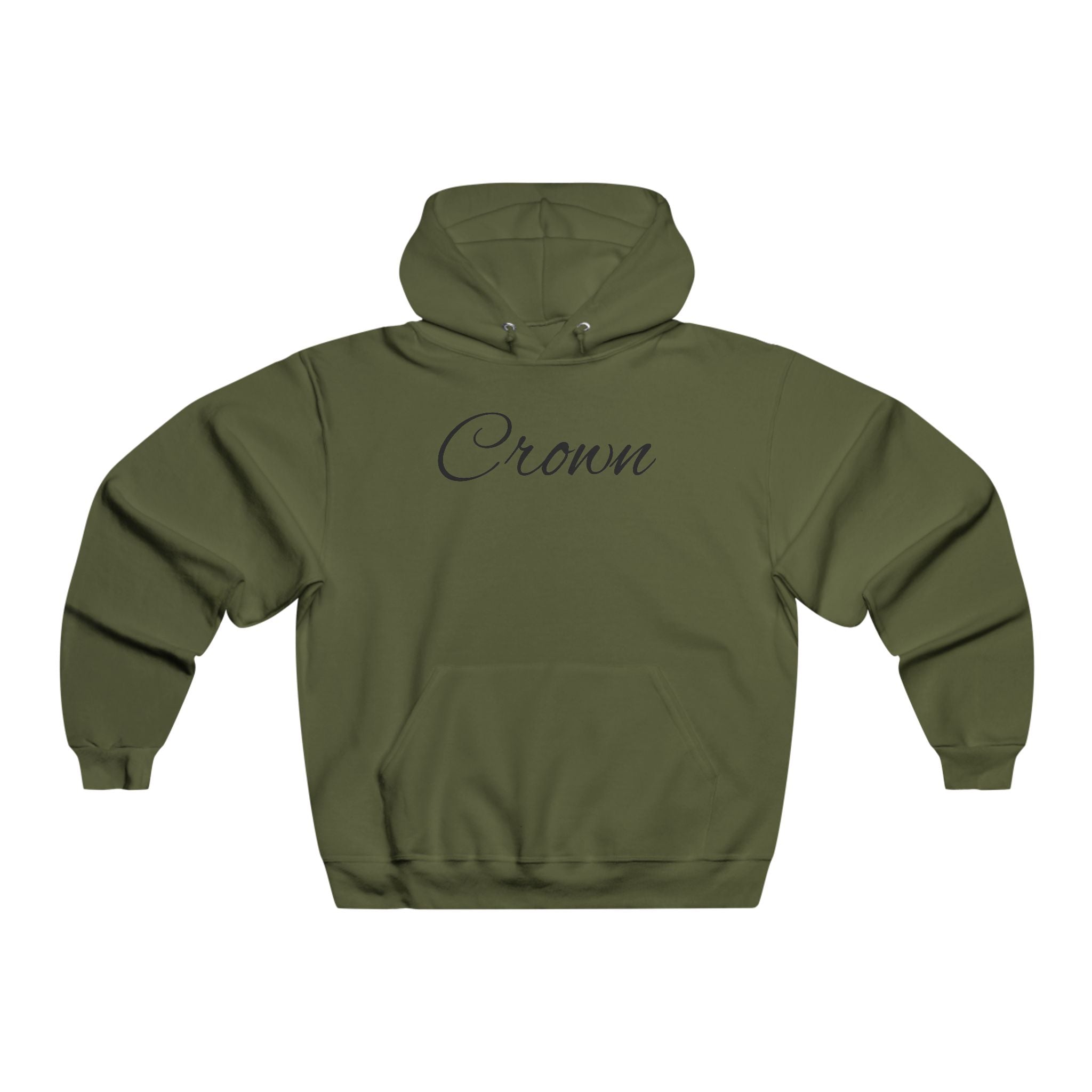 Crown Script Hoodie - 'Crown' Front & 'The Trend Unleashed' Back Pullover