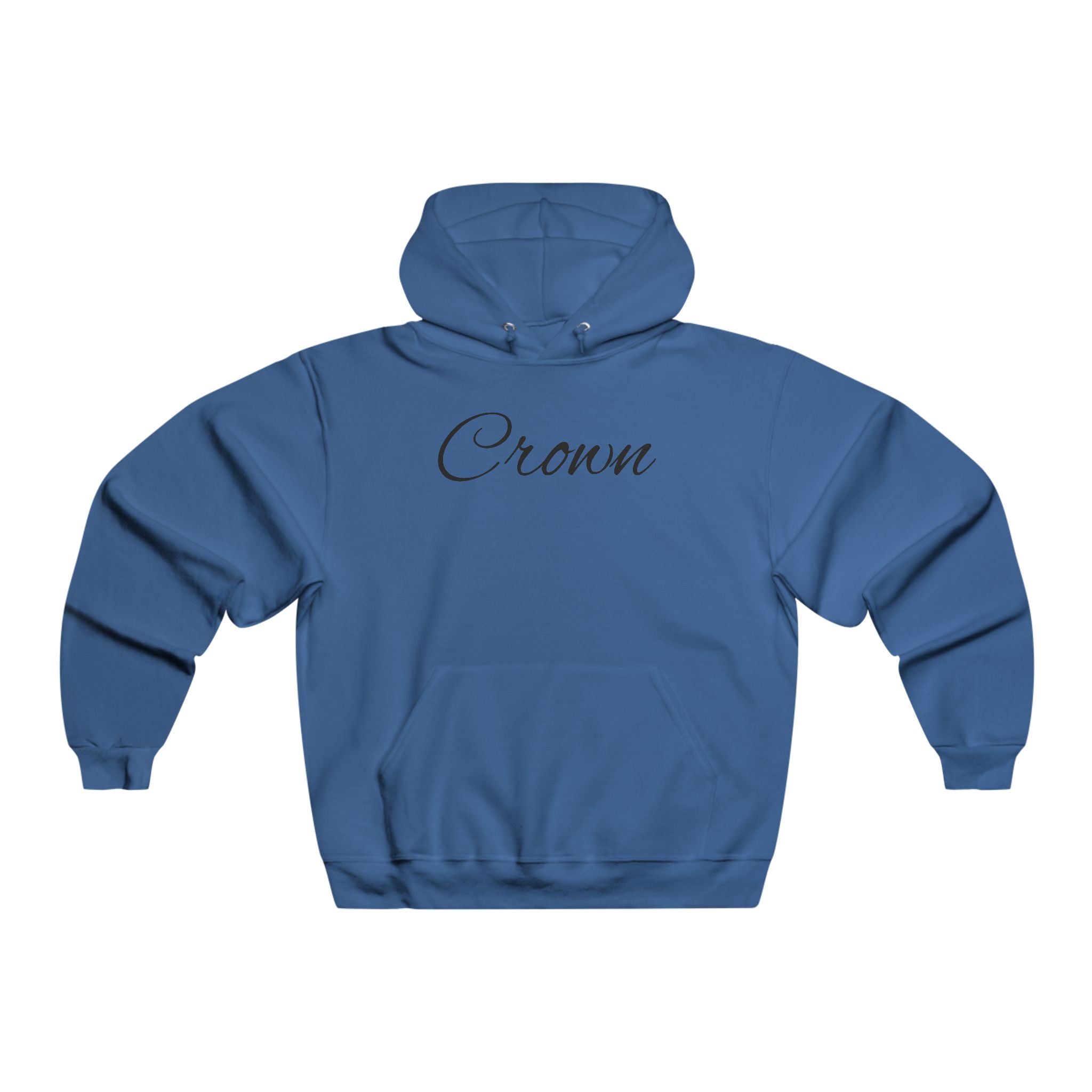 Crown Script Hoodie - 'Crown' Front & 'The Trend Unleashed' Back Pullover