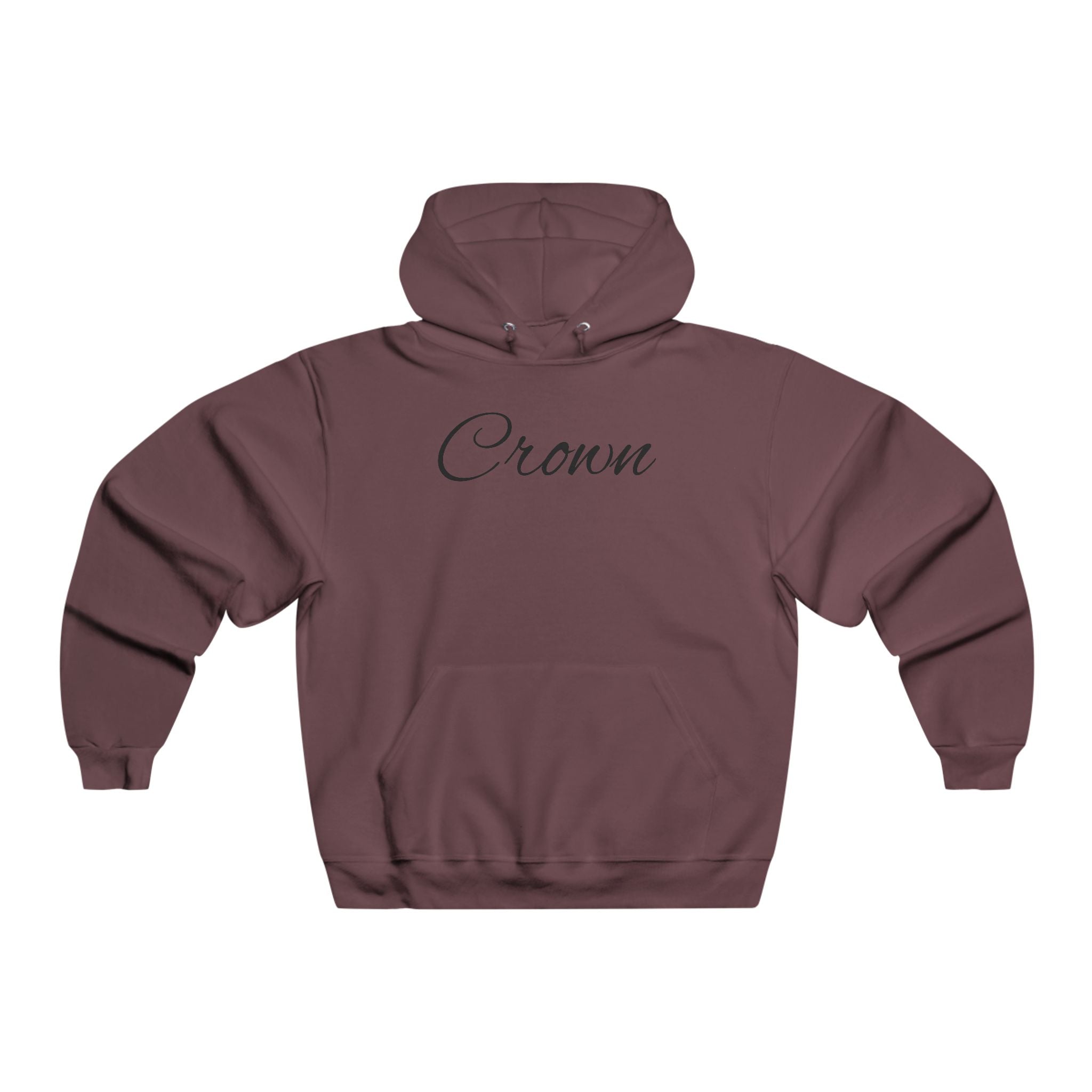 Crown Script Hoodie - 'Crown' Front & 'The Trend Unleashed' Back Pullover