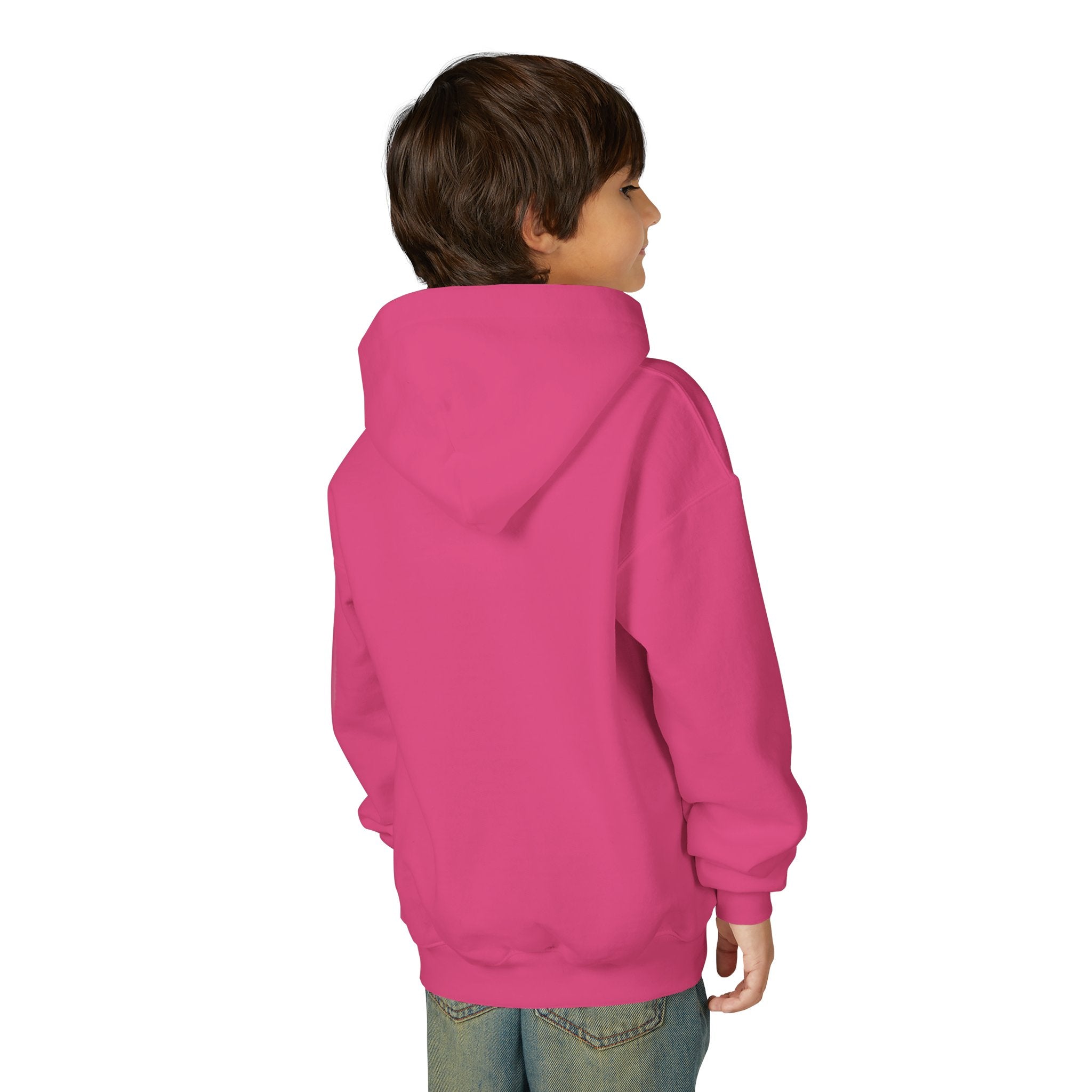 Youth Hoodie with Purple Crown Embroidery — Kids' Royal Logo Sweatshirt