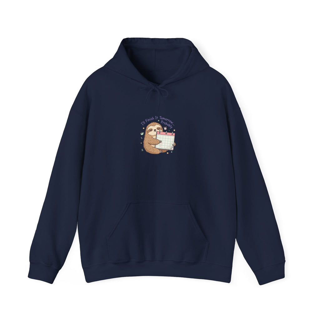 over it sloth hoodie | sarcastic self-deprecating humor, introvert shirt