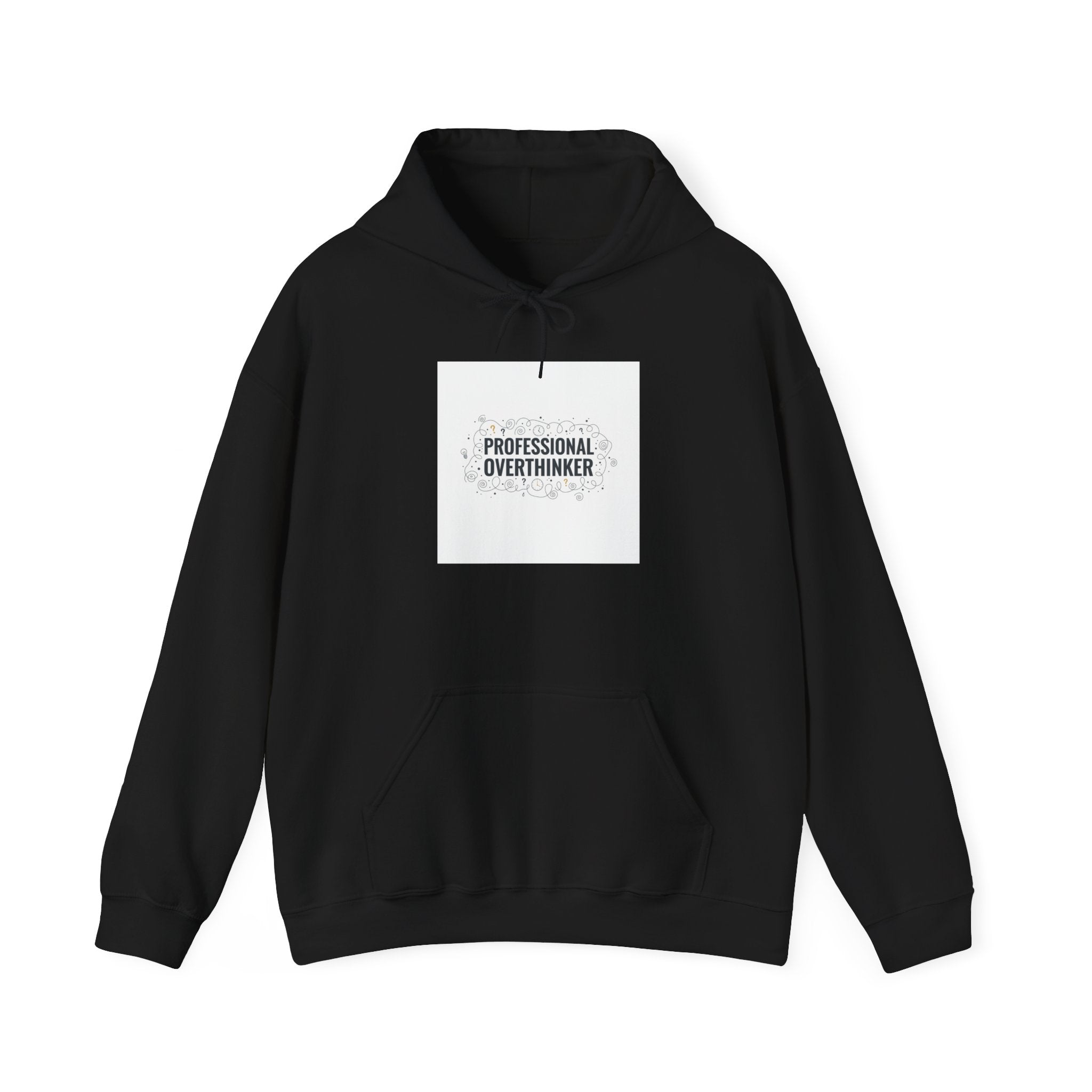 Professional Overthinker Hoodie | sarcastic shirt, self-deprecating quote