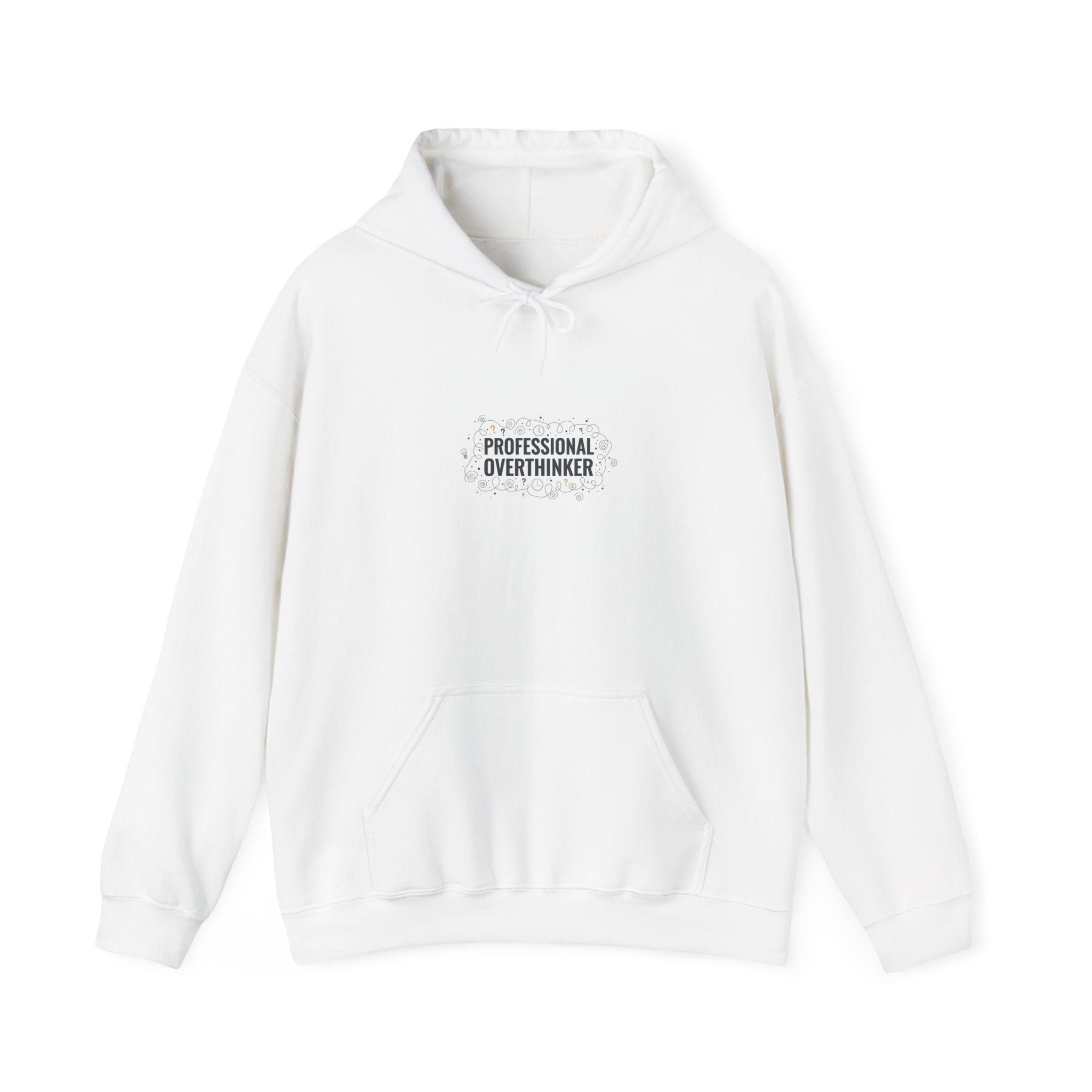 Professional Overthinker Hoodie | sarcastic shirt, self-deprecating quote