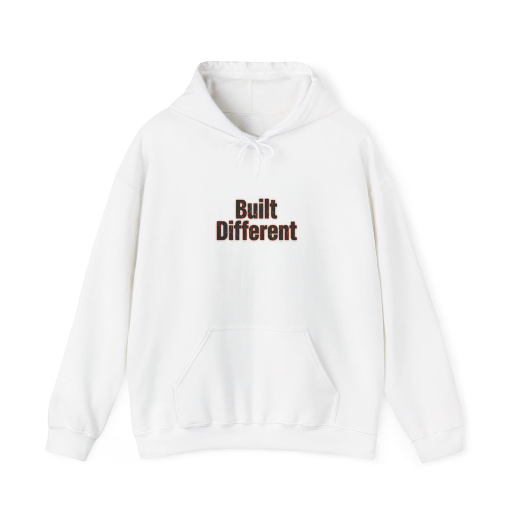 Thermal Camera 'Built Different' Hoodie | thermographic pattern, infrared gradient print