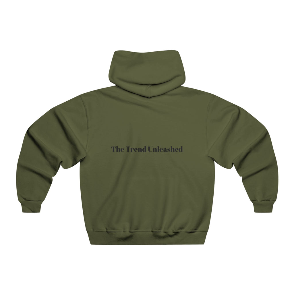 Crown Script Hoodie - 'Crown' Front & 'The Trend Unleashed' Back Pullover