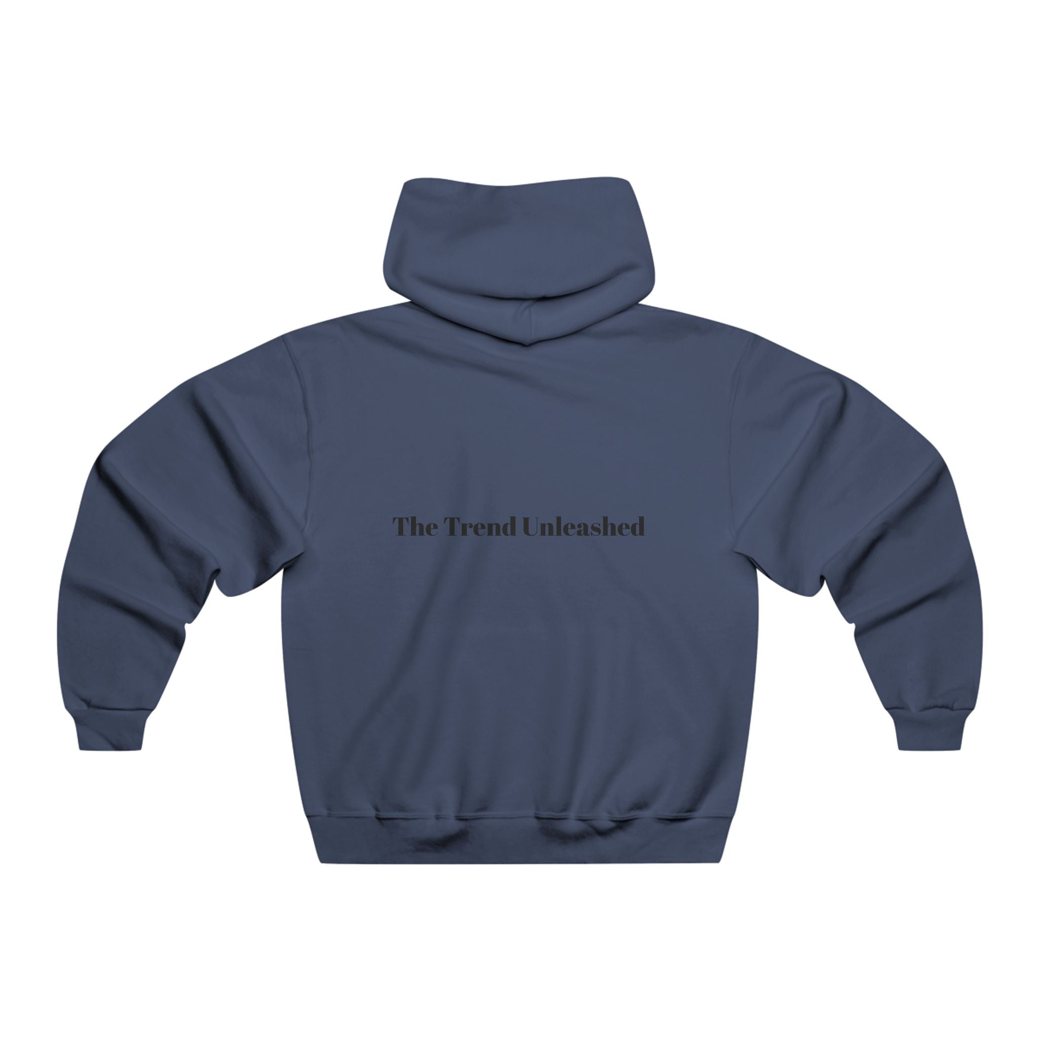 Crown Script Hoodie - 'Crown' Front & 'The Trend Unleashed' Back Pullover