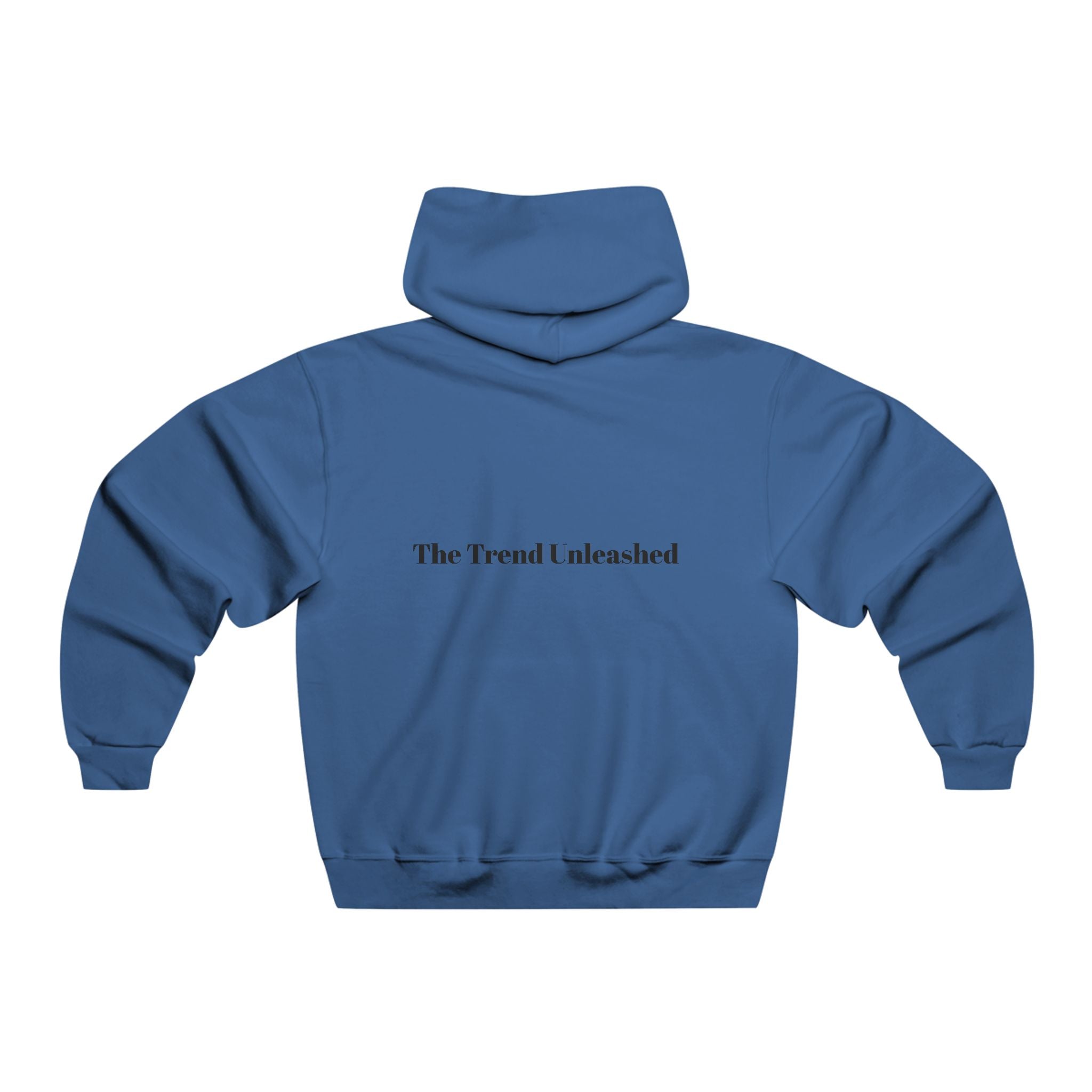 Crown Script Hoodie - 'Crown' Front & 'The Trend Unleashed' Back Pullover
