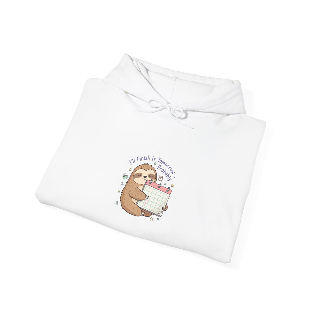over it sloth hoodie | sarcastic self-deprecating humor, introvert shirt