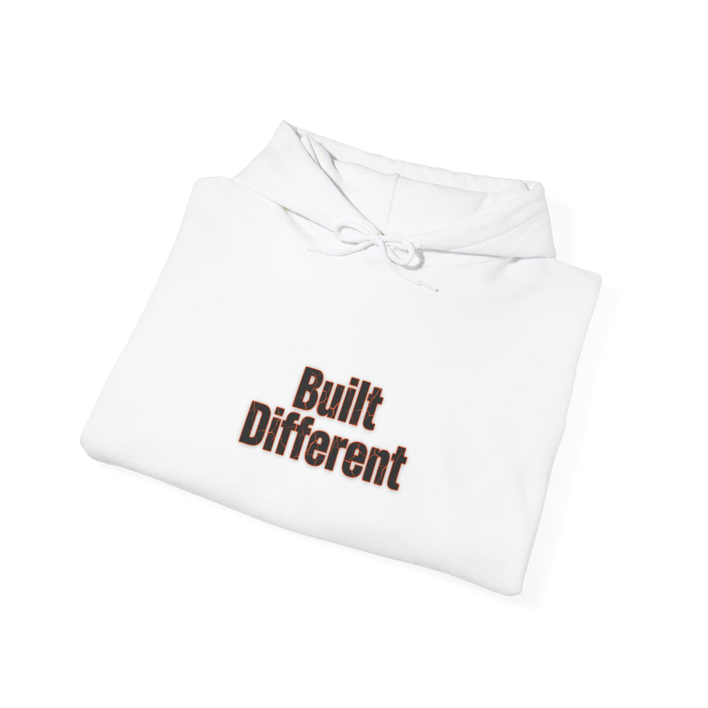 Thermal Camera 'Built Different' Hoodie | thermographic pattern, infrared gradient print