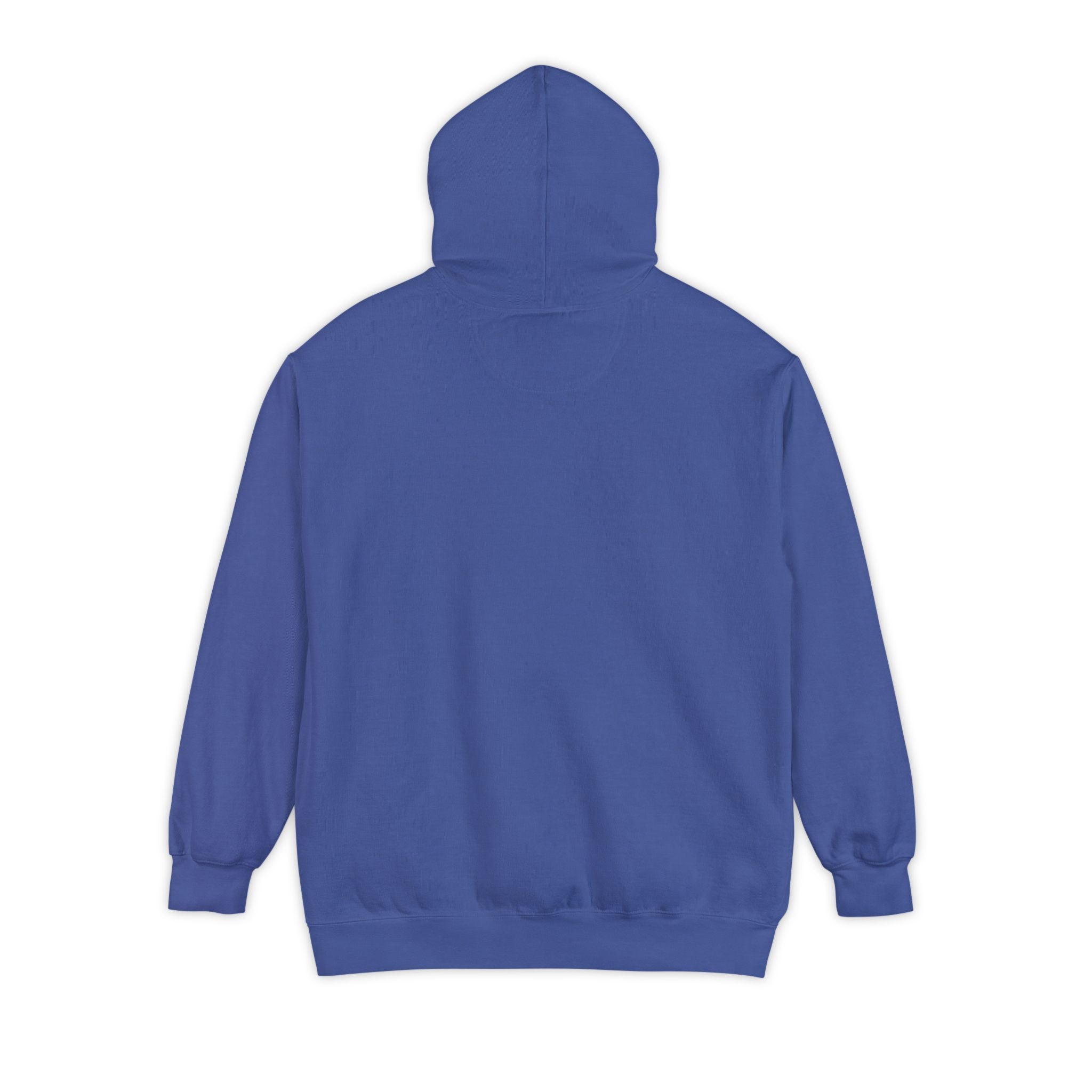 Crown Minimalist Hoodie — Small Purple Crown Chest Logo