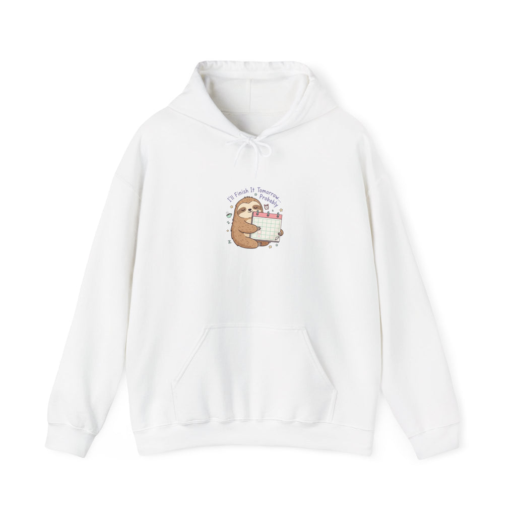 over it sloth hoodie | sarcastic self-deprecating humor, introvert shirt